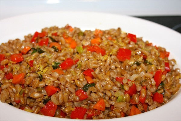 Garden Vegetable-Semolina Pilaf – Santa Fe Olive Oil & Balsamic Co.