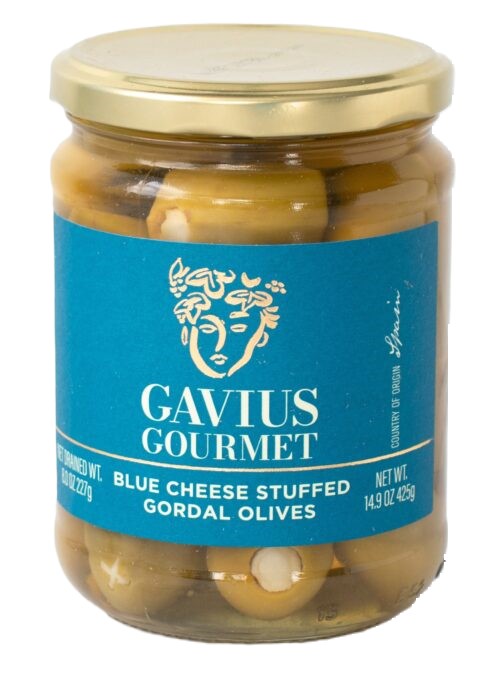 Gavius Gordal Olives Stuffed with Blue Cheese - Spain 14.9oz