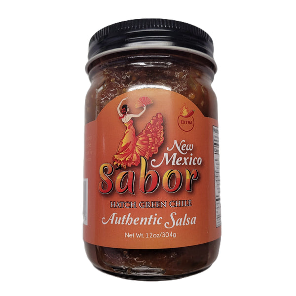 New Mexico Sabor Salsa Traditional EXTRA HOT 12oz (304g) – Santa