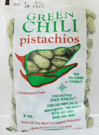 Green Chile Pistachios 8 oz (227g) – Santa Fe Olive Oil & Balsamic Co.