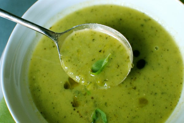 Pea & Basil soup
