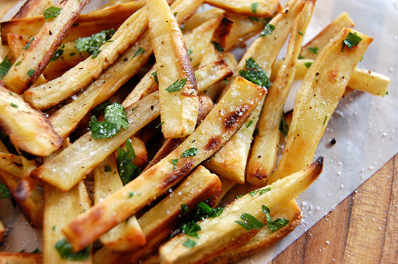 Delicious Garlic & White Truffle Baked Fries