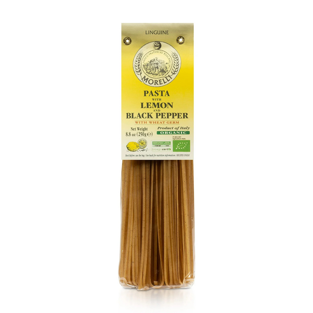 Morelli Pasta with Lemon & Black Pepper 8oz (250g)