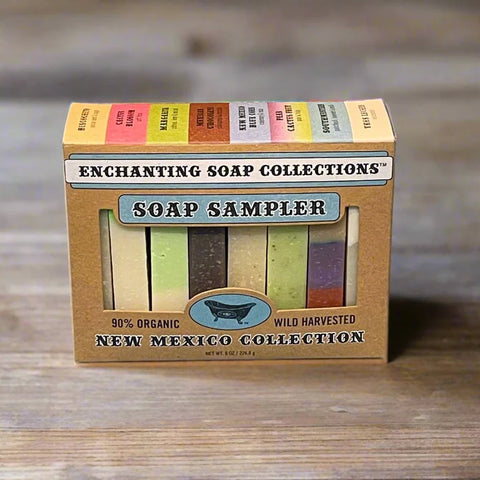 New Mexico Soap Sampler Box - 10 pack (8oz / 226.8g)