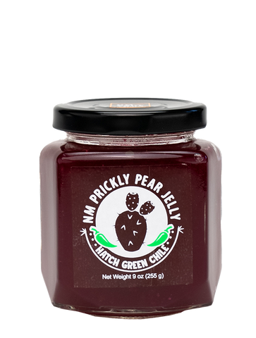 NM Prickly Pear Jelly Hatch Green Chile 9oz (255g)