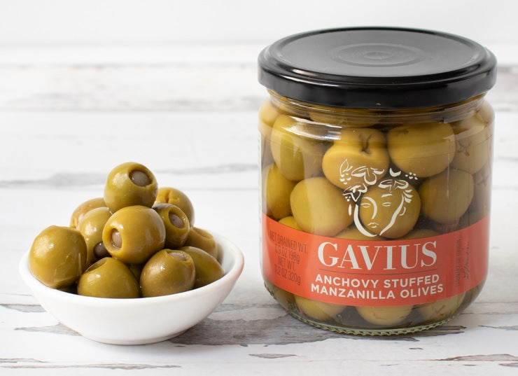 Gavius Anchovy Stuffed Olives
