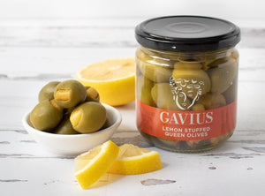 Gavius Lemon Stuffed Olives
