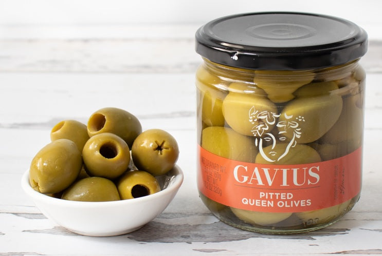 Gavius Pitted Queen Olives