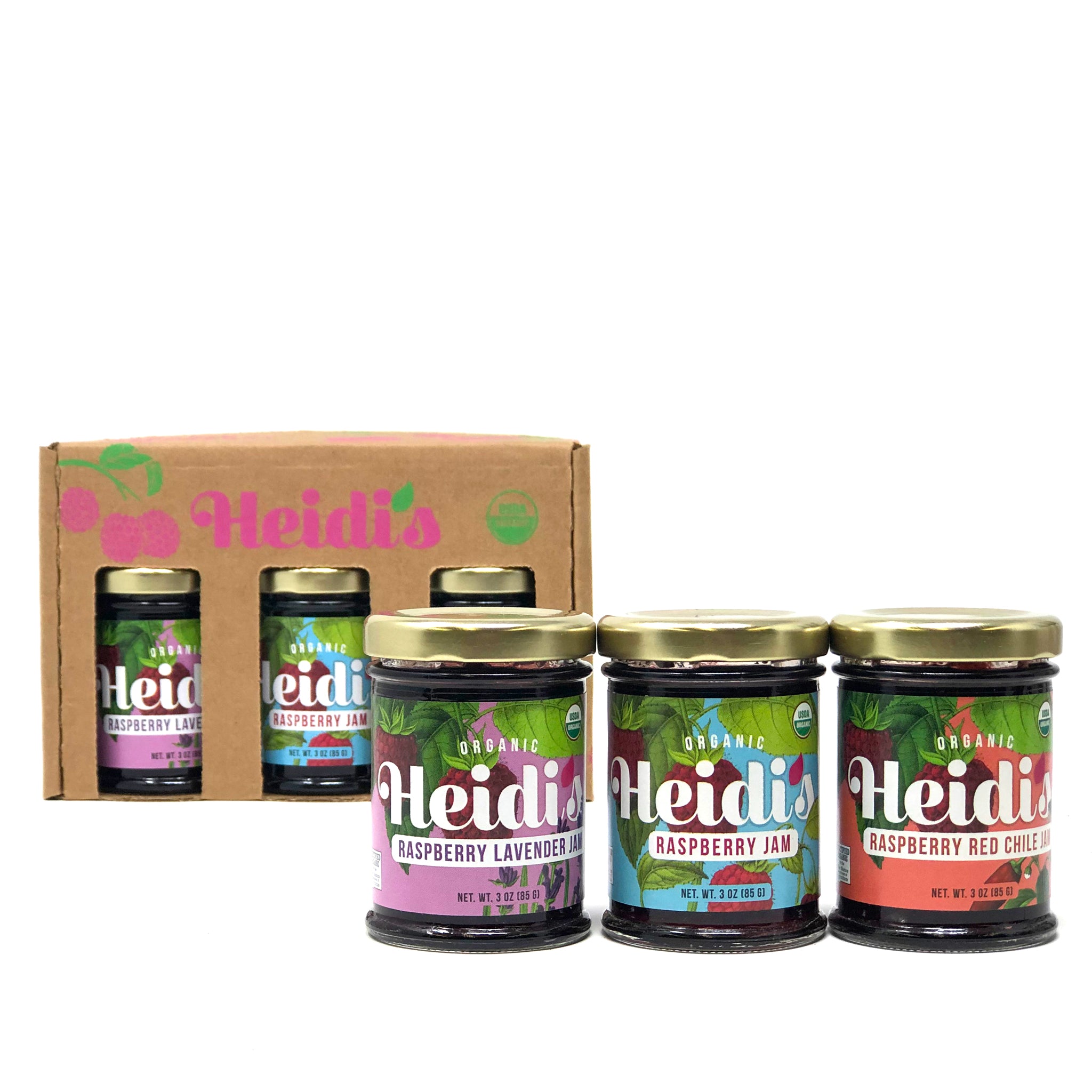 Heidi's Organic Jams 3-Pack Sampler (3x3oz) – Santa Fe Olive Oil ...