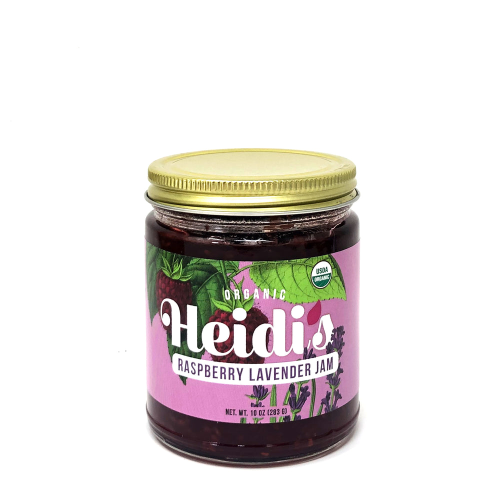 Heidi's Raspberry Lavender Jam (10oz)
