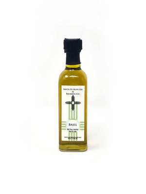 Santa Fe Olive Oil & Balsamic Co. New Mexico basil extra virgin olive oil spain