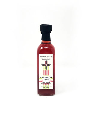 Santa Fe Olive Oil & Balsamic Co. New Mexico Cranberry Pear Fruit Vinegar Balsamic