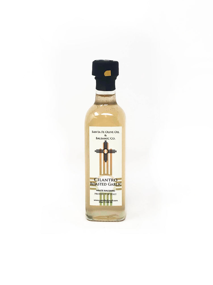 Santa Fe Olive Oil & Balsamic Co. New Mexico Cilantro Roasted Garlic White Balsamic