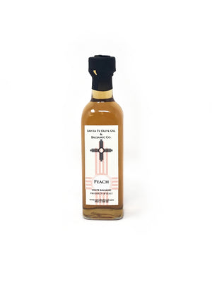 Santa Fe Olive Oil & Balsamic Co. New Mexico Peach White Balsamic Vinegar Italy Italian
