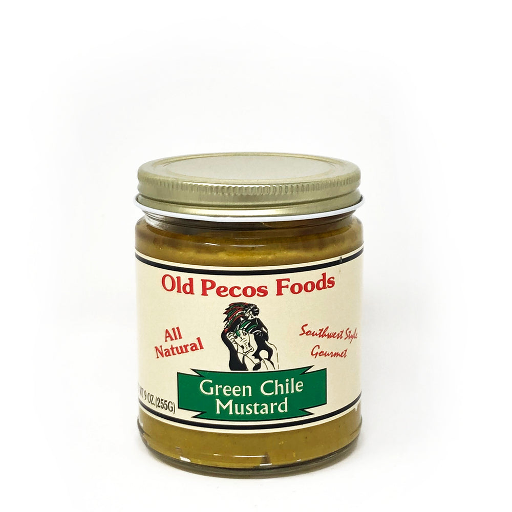 Santa Fe Olive Oil & Balsamic Co. New Mexico Green Chile Mustard Old Pecos Foods Gift